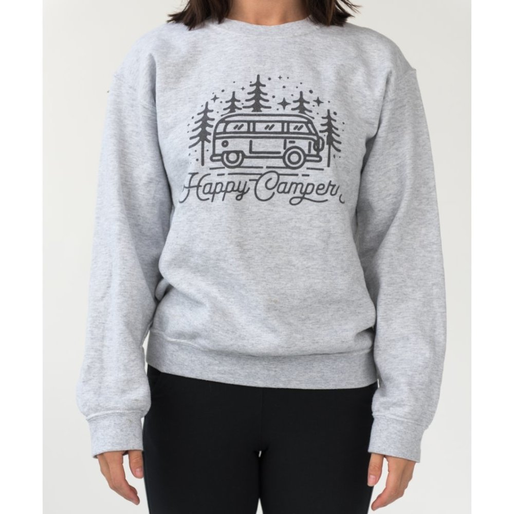 Happy Camper sweatshirt, S